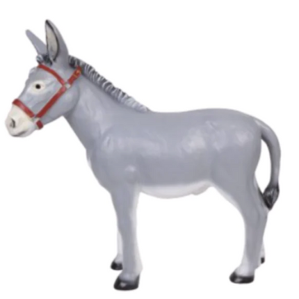 StatueÂne en Résine 30 cm Naturel – ZooFactory