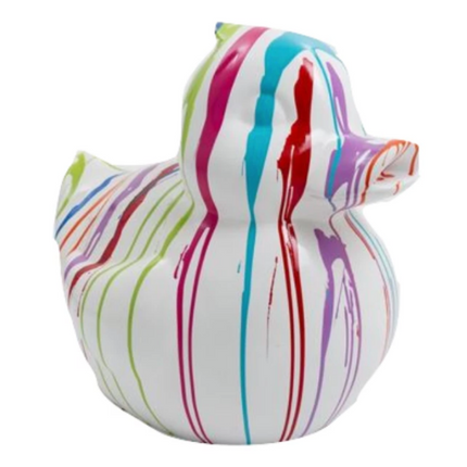 StatueCanard en Résine 65 cm Multicolore – ZooFactory