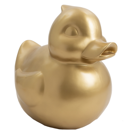 StatueCanard en Résine 65 cm Doré – ZooFactory