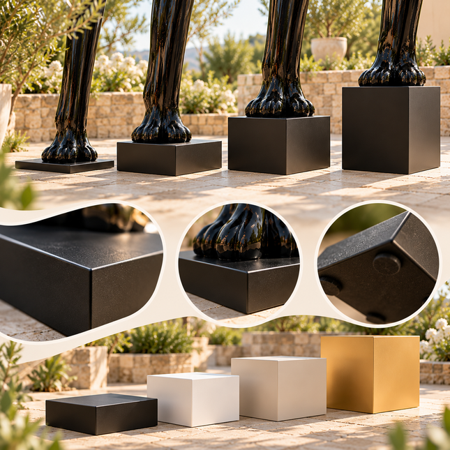 Socle Premium pour Statues en Resine – Stabilité Renforcée – ZooFactory