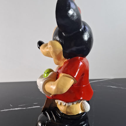 Œuvre d'Art - MINNIE RAQUETTE (4/8)  Rouge et Noir  32cm