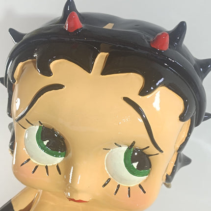Œuvre d'Art - BETTY BOOP DIABLESSE CHANEL (4/6)  Blanc 65 cm