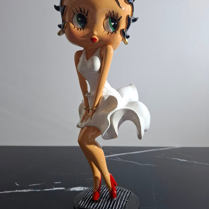 Œuvre d'Art - BETTY BOOP MARILYN (5/7) - Blanc - 38 cm
