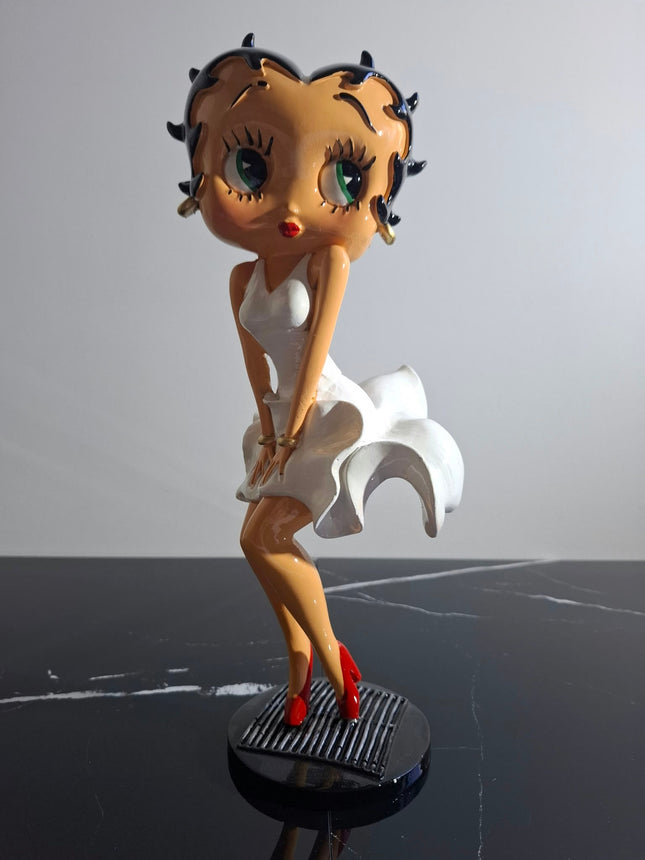 Œuvre d'Art - BETTY BOOP MARILYN (5/7) - Blanc - 38 cm