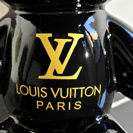 Œuvre d'Art - OURSON LOUIS VUITTON (2/8) - Noir - 35 cm