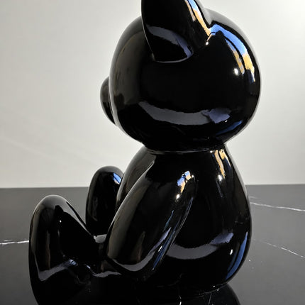 Œuvre d'Art - OURSON LOUIS VUITTON (2/8) - Noir - 35 cm