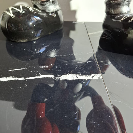 Œuvre d'Art - MICKEY BOXEUR MIKE TYSON  (1/7) Noir 60 cm