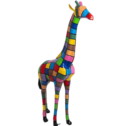 Statue Girafe Animaux Resine - 210cm - Dragibus - ANIMAUX-RESINE.FR