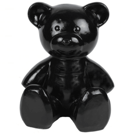 Statue Ours Animaux Resine - 35cm - Noir - ANIMAUX-RESINE.FR